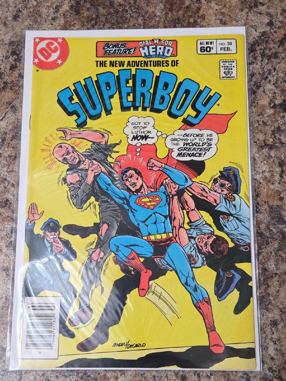 DC Superboy Comic - Vintage 1983 Feb. Edition